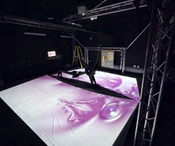 Immersive Rowing Ergometer